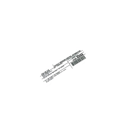 Mopar Radiator Support Tie Bar, 47480834AA 47480834AA